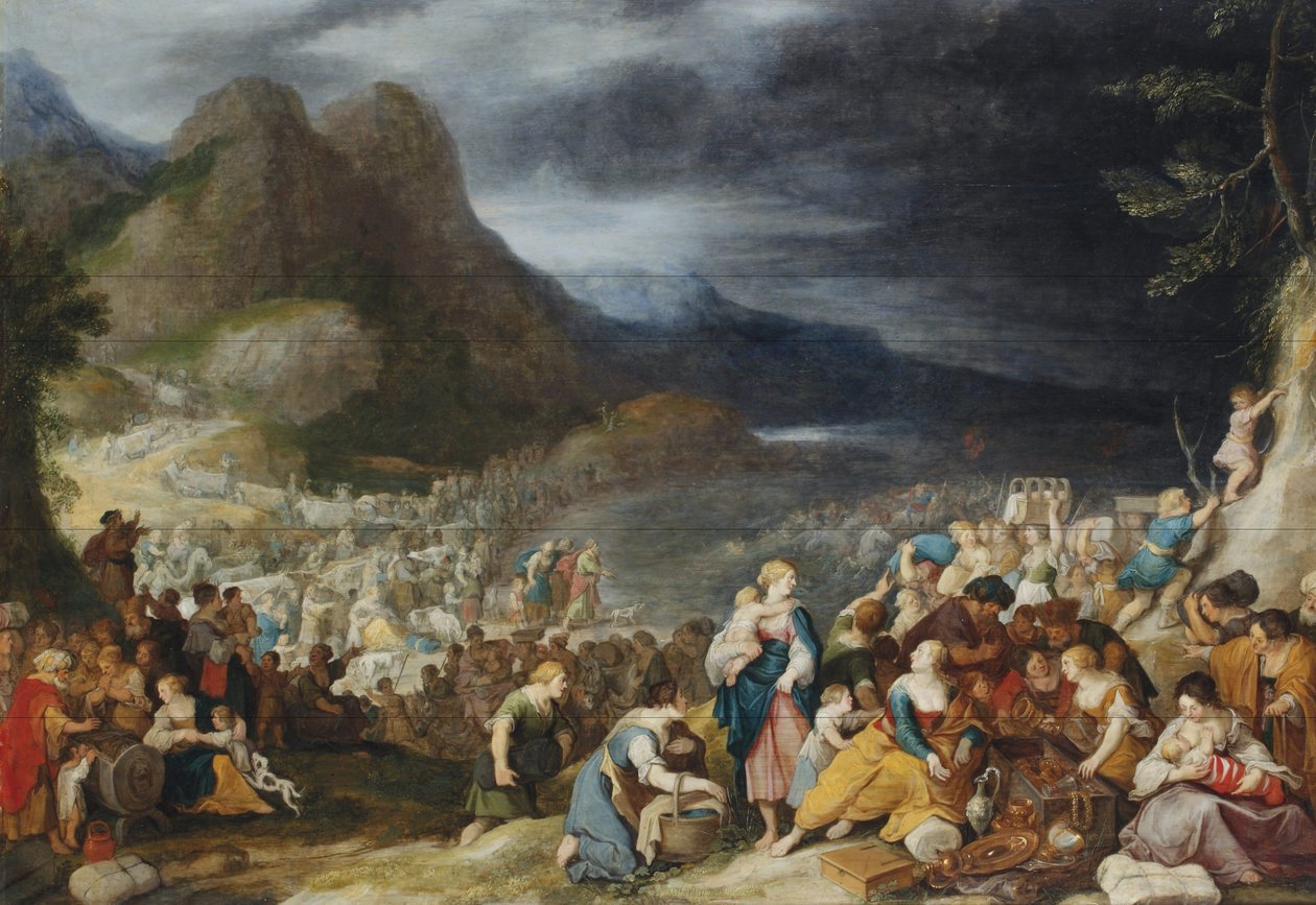 Punaisen meren ylitys tekijältä Hans Jordaens III