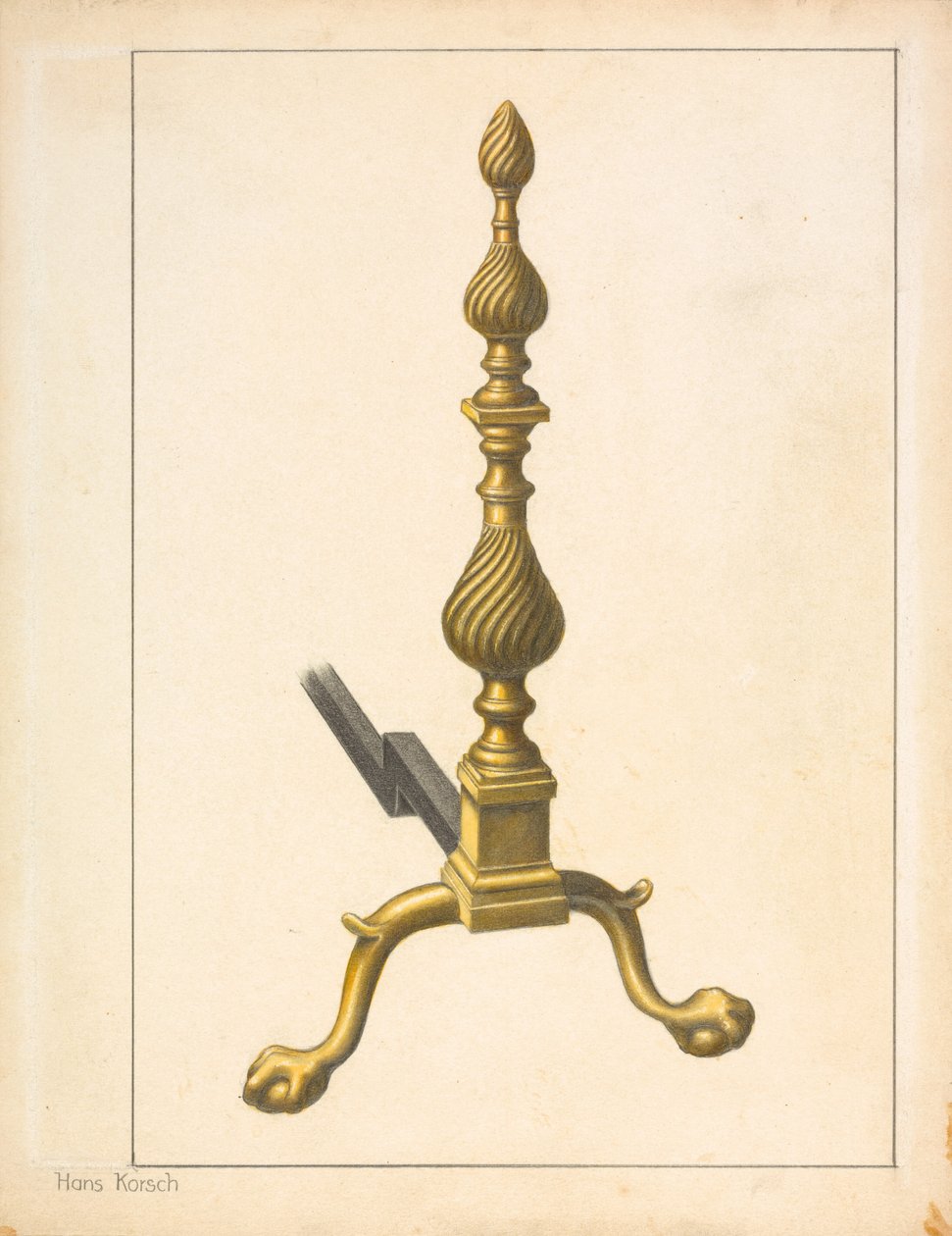 Andiron (yksi parista) tekijältä Hans Korsch