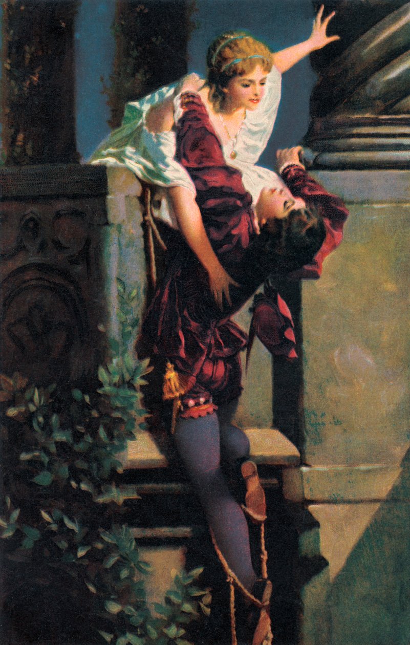 William Shakespearen Romeo tekijältä Hans Makart