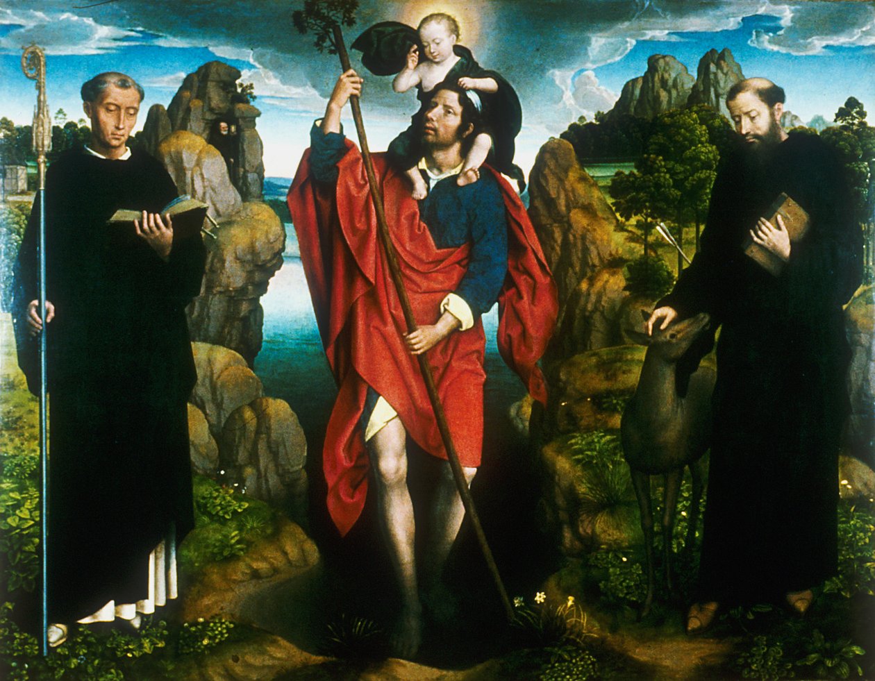 Moreelin kirkon alttaritaulu, 1484 tekijältä Hans Memling