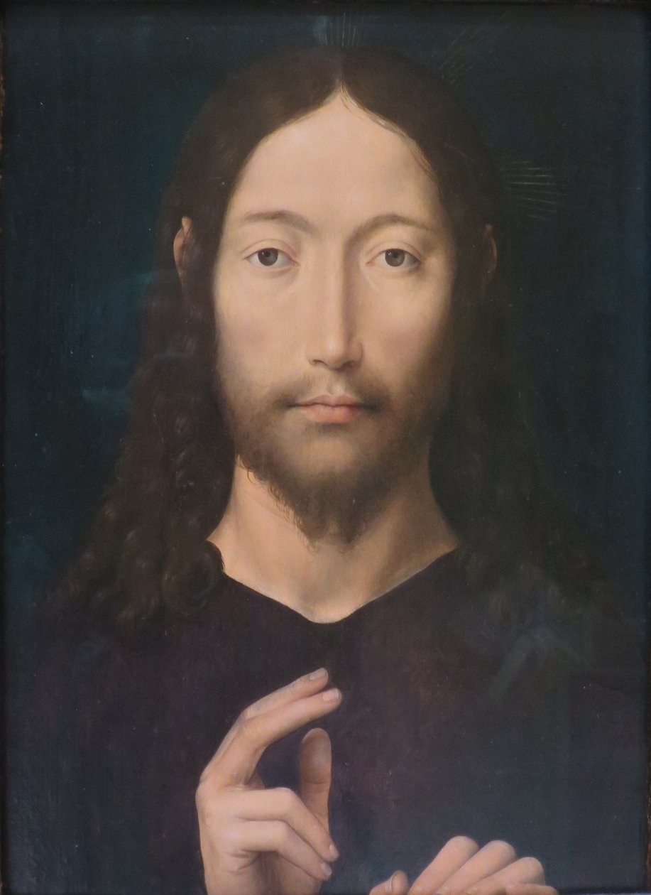 Kristus antaa siunauksensa tekijältä Hans Memling