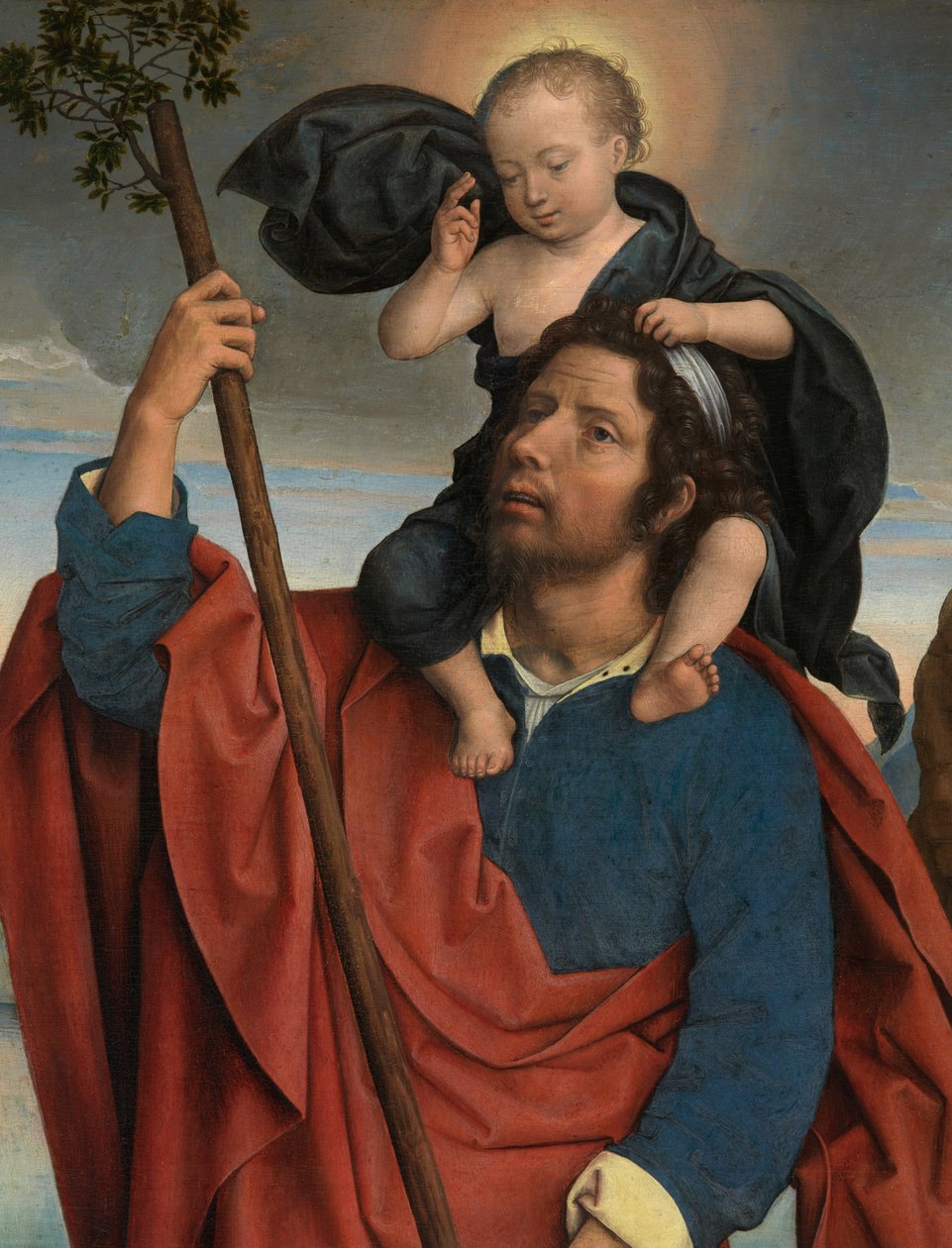Detalhes do tríptico de Willem Moreelfinnish tekijältä Hans Memling