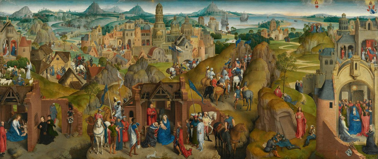 Marian seitsemän iloa tekijältä Hans Memling