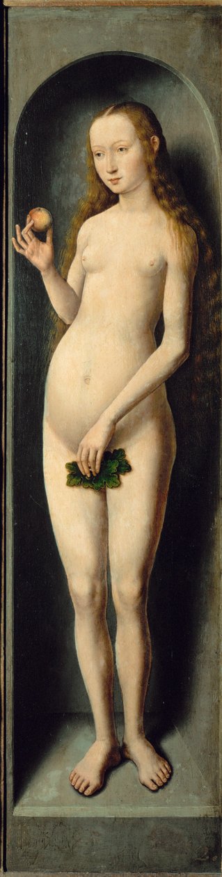 Eve (öljy tammipuulle) tekijältä Hans Memling