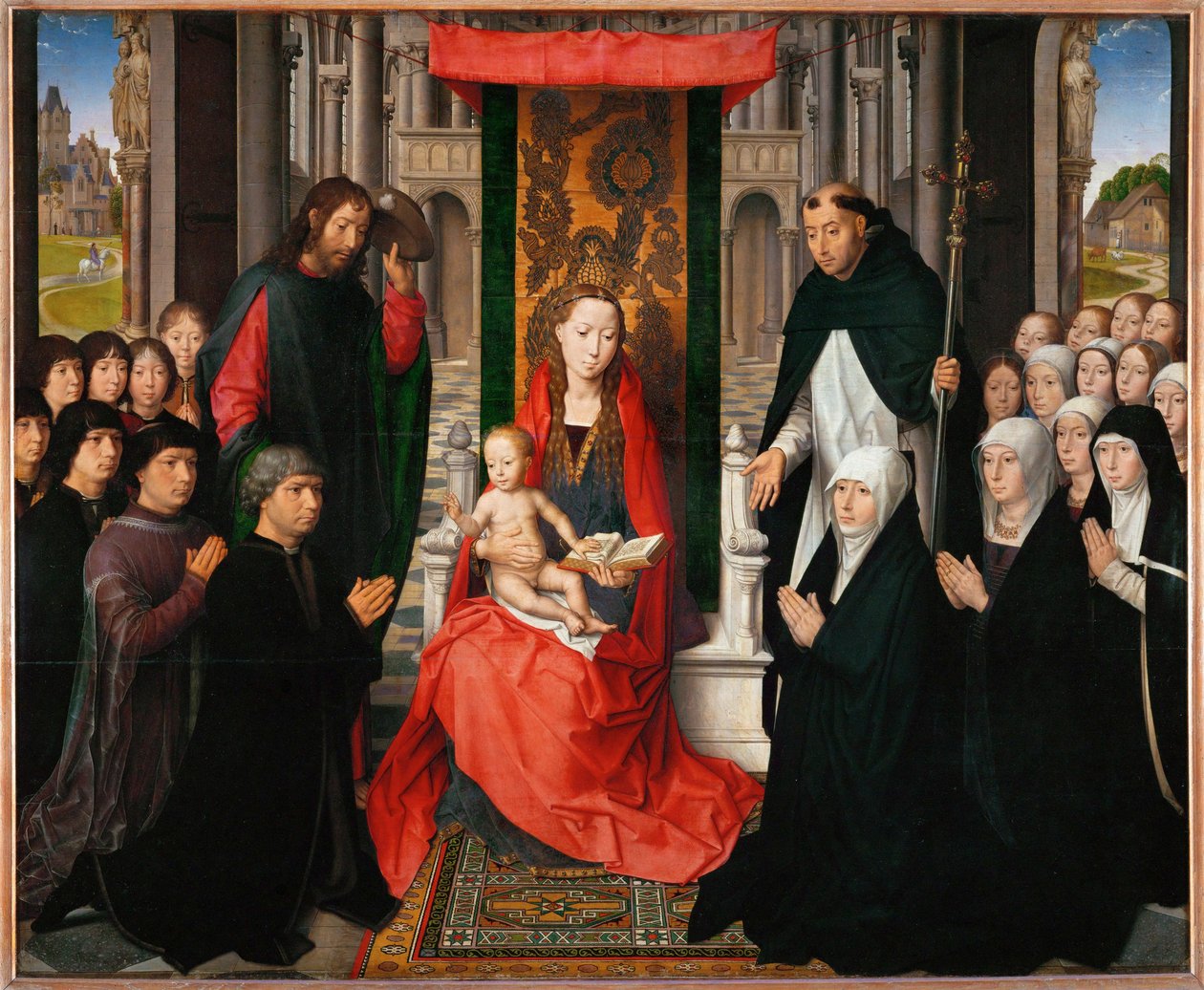 Jacques Floreinsin neitsyt - Madonna ja lapsi ... tekijältä Hans Memling