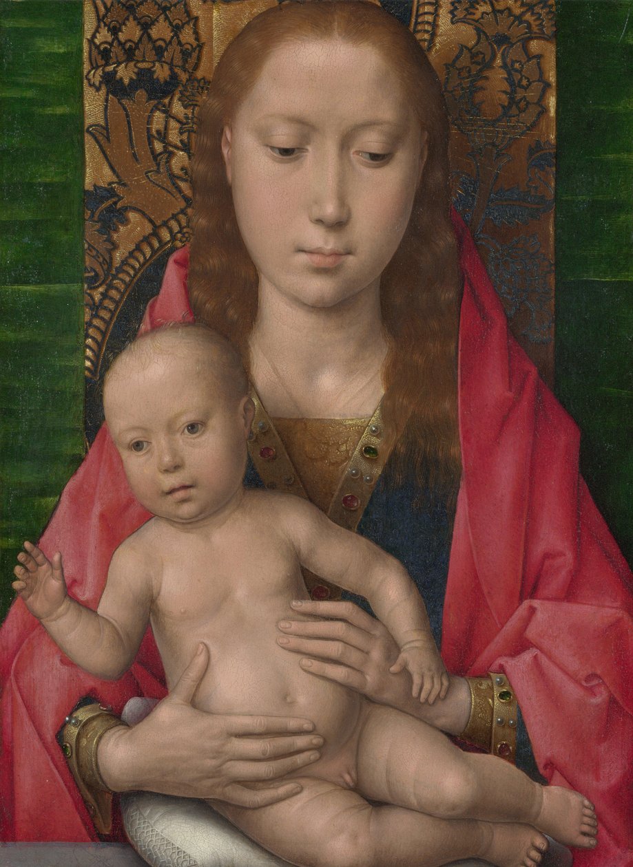Mare de Déu amb Nen tekijältä Hans Memling