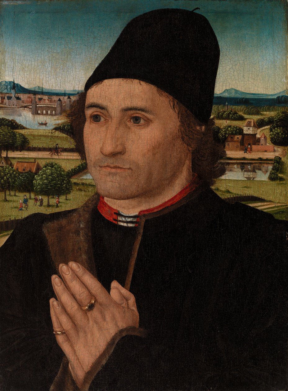 Miehen muotokuva tekijältä Hans Memling