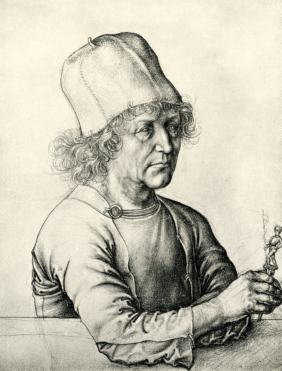 Kultasepän muotokuva tekijältä Hans Memling