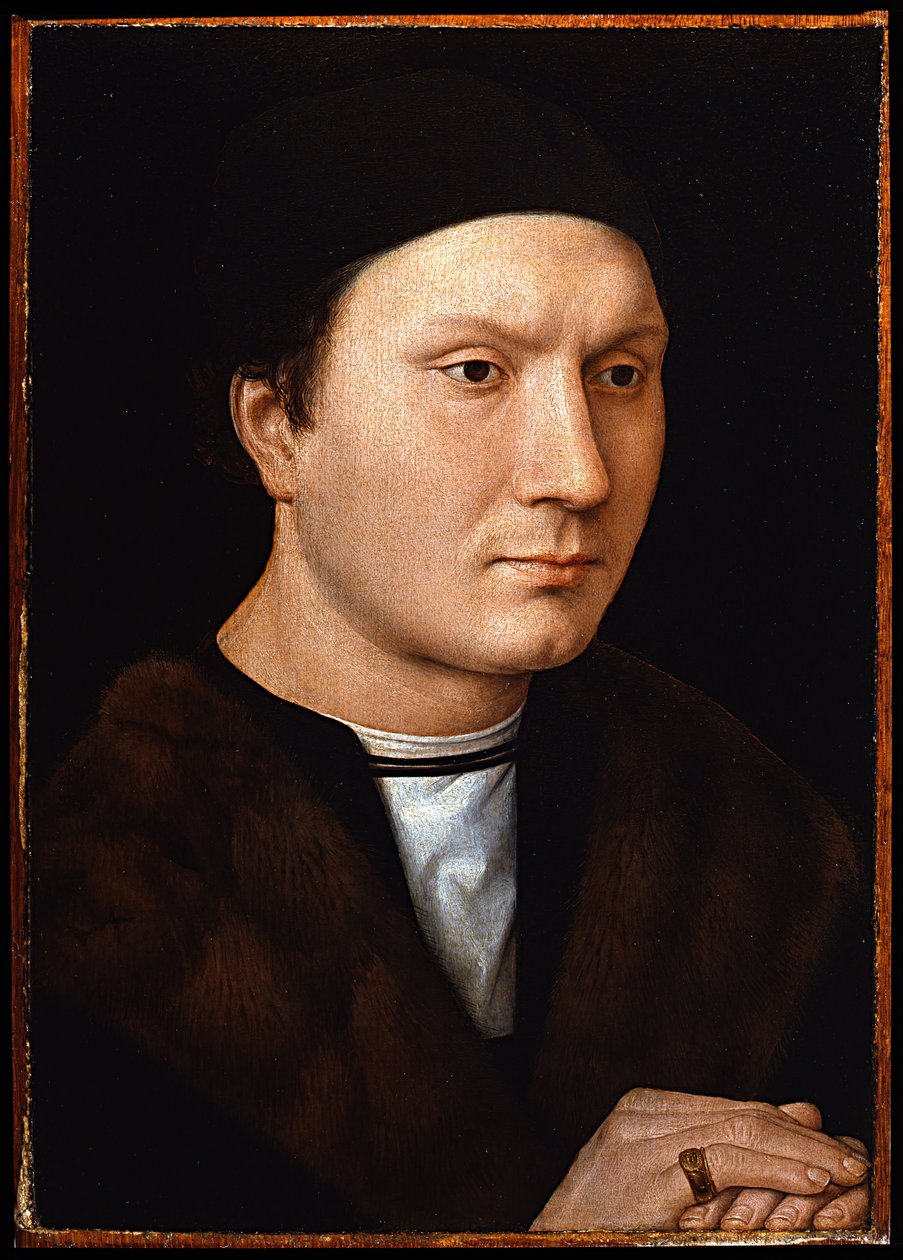Tuntemattoman miehen muotokuva, noin 1485 tekijältä Hans Memling