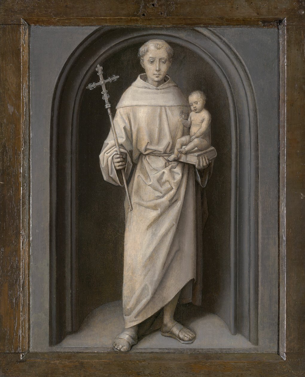 Pyhä Antonius Padovan tekijältä Hans Memling