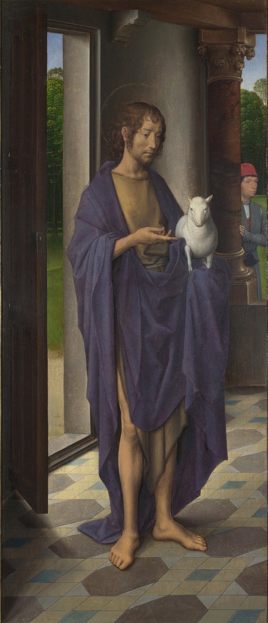 Pyhä Johannes Kastaja, noin 1478 tekijältä Hans Memling