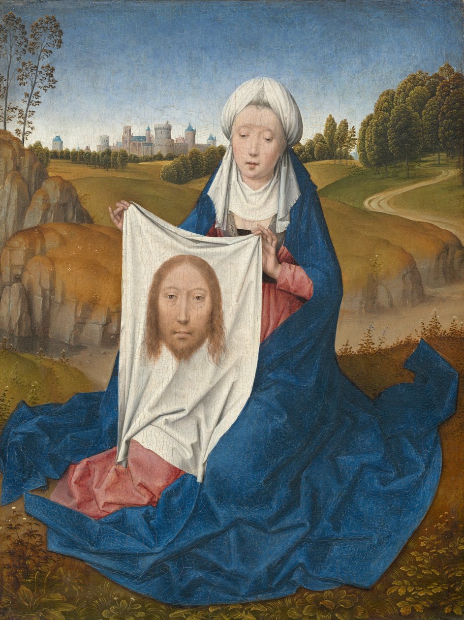 Santa Verònica [anvers], c. 14701475. finlandès tekijältä Hans Memling
