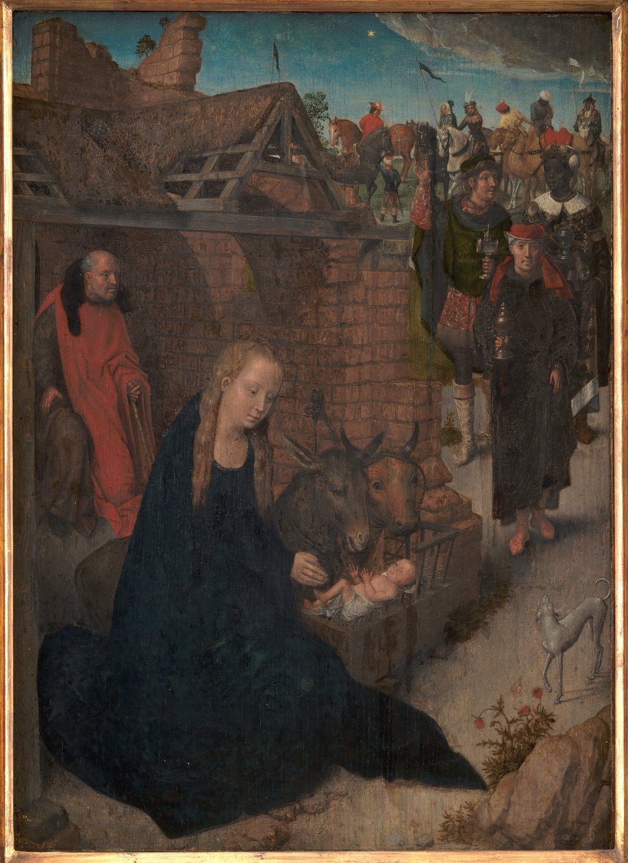 Kuninkaiden palvonta tekijältä Hans Memling