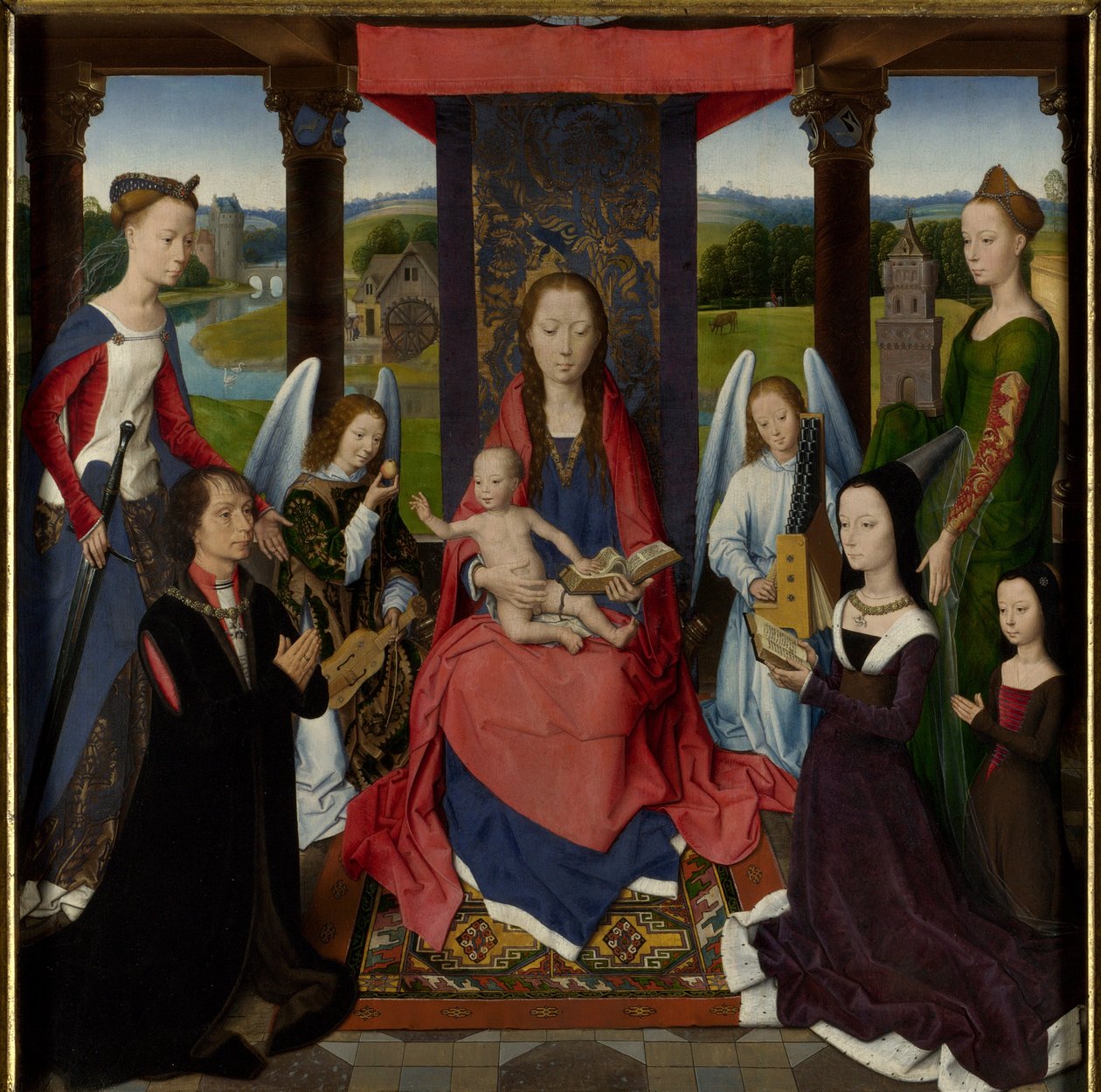 Donne-triptyykki tekijältä Hans Memling