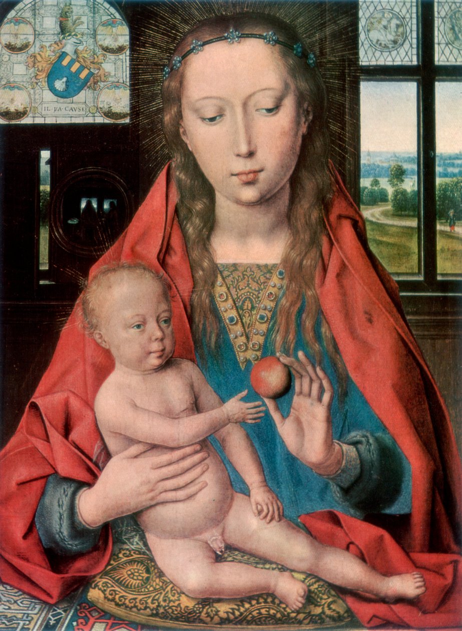 Madonna ja lapsi, 1927 tekijältä Hans Memling