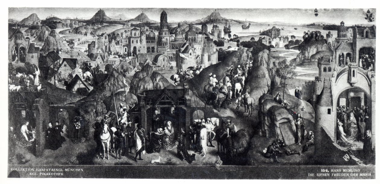 Neitsyen seitsemän iloa, 1480 tekijältä Hans Memling