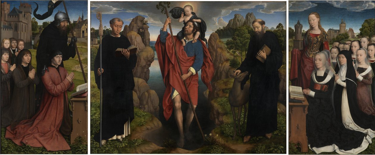 Willem Moreelin triptyykki, 1484 tekijältä Hans Memling