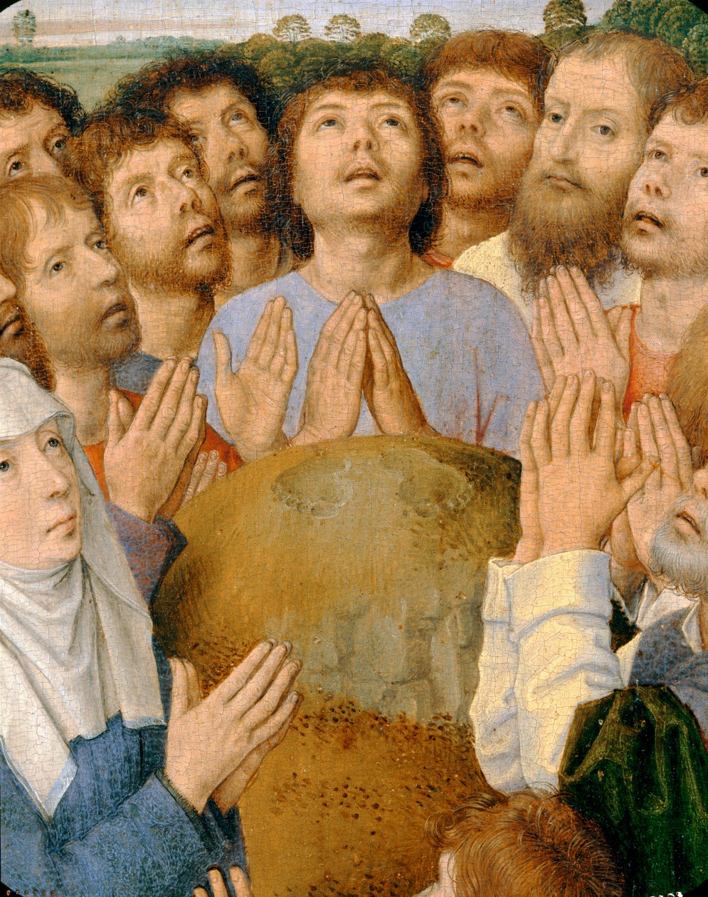 Ylösnousemuksen triptyykki ... tekijältä Hans Memling
