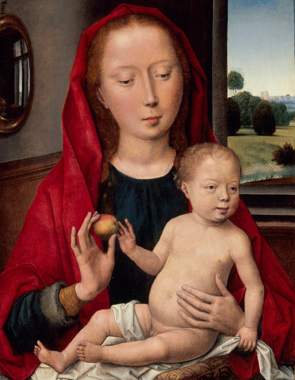 Neitsyt ja lapsi tekijältä Hans Memling