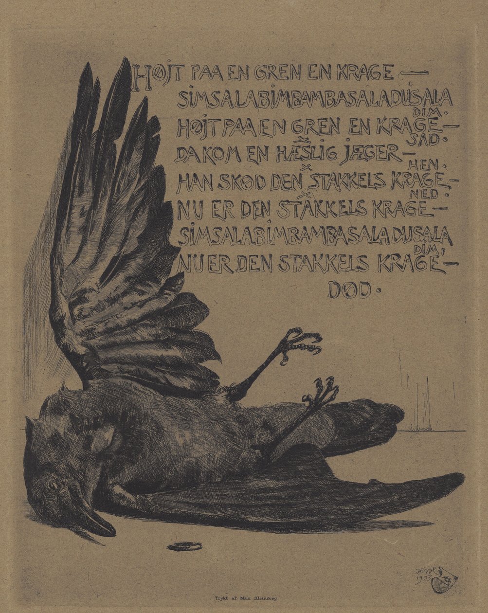 Korkealla oksalla tekijältä Hans Nikolaj Hansen