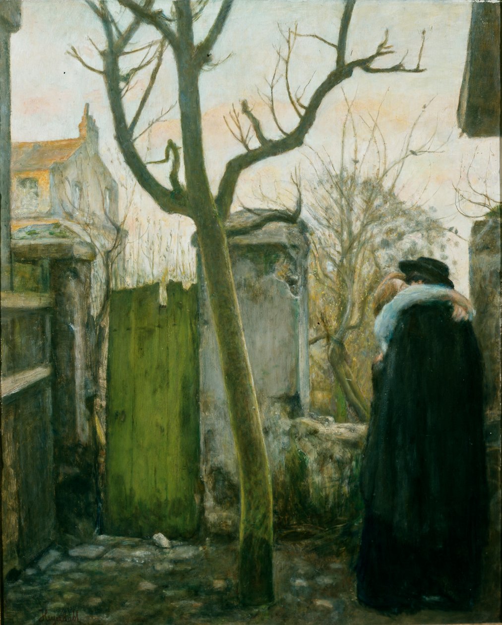 Idyll (öljy kankaalle) tekijältä Hans Olaf Heyerdahl