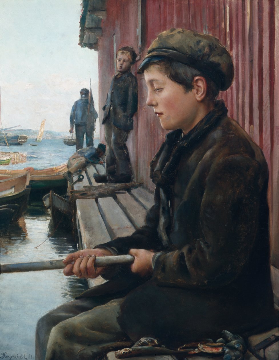 Kalastaja poika tekijältä Hans Olaf Heyerdahl