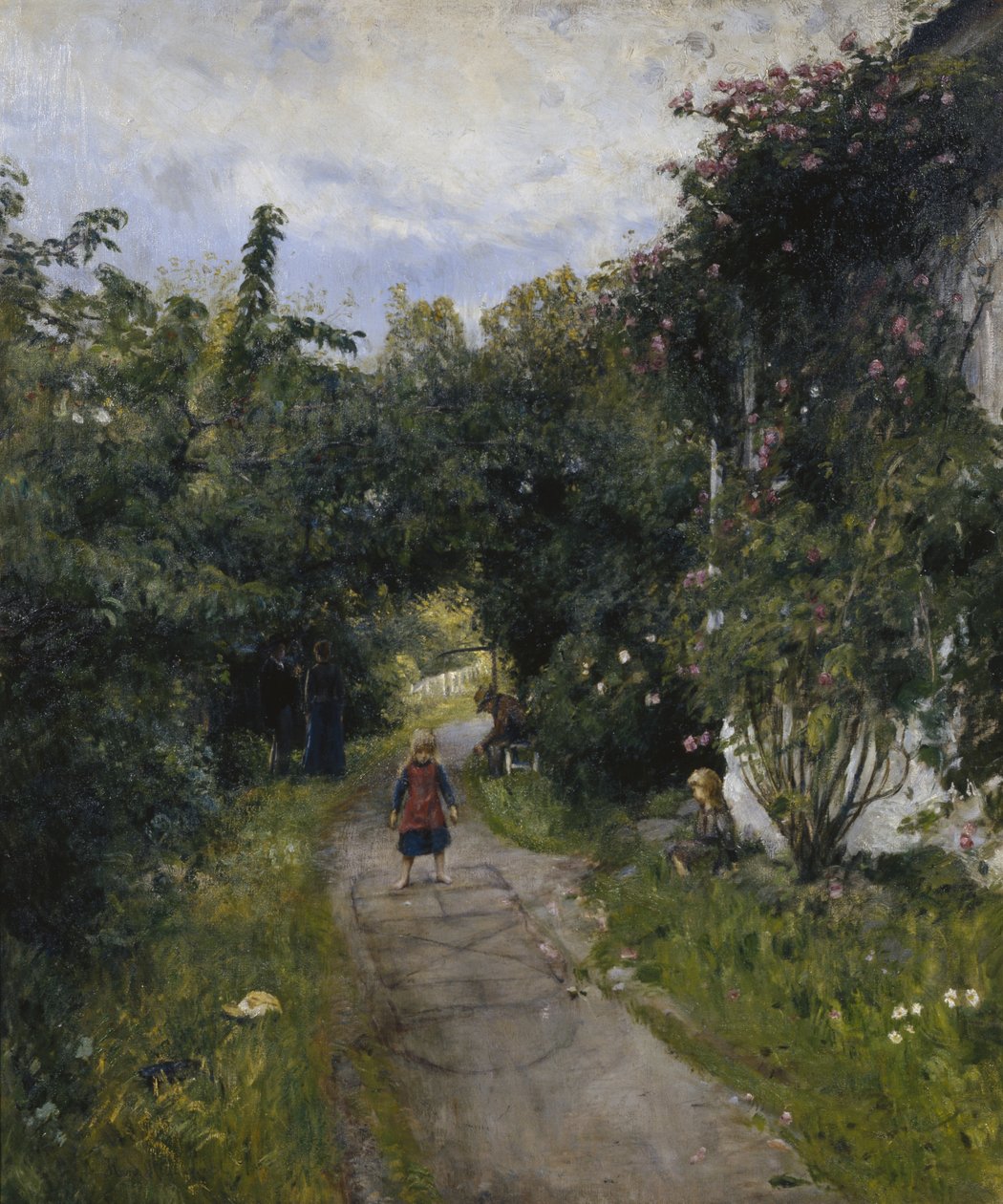 Humalalevy, Paradis (öljy kankaalle) tekijältä Hans Olaf Heyerdahl