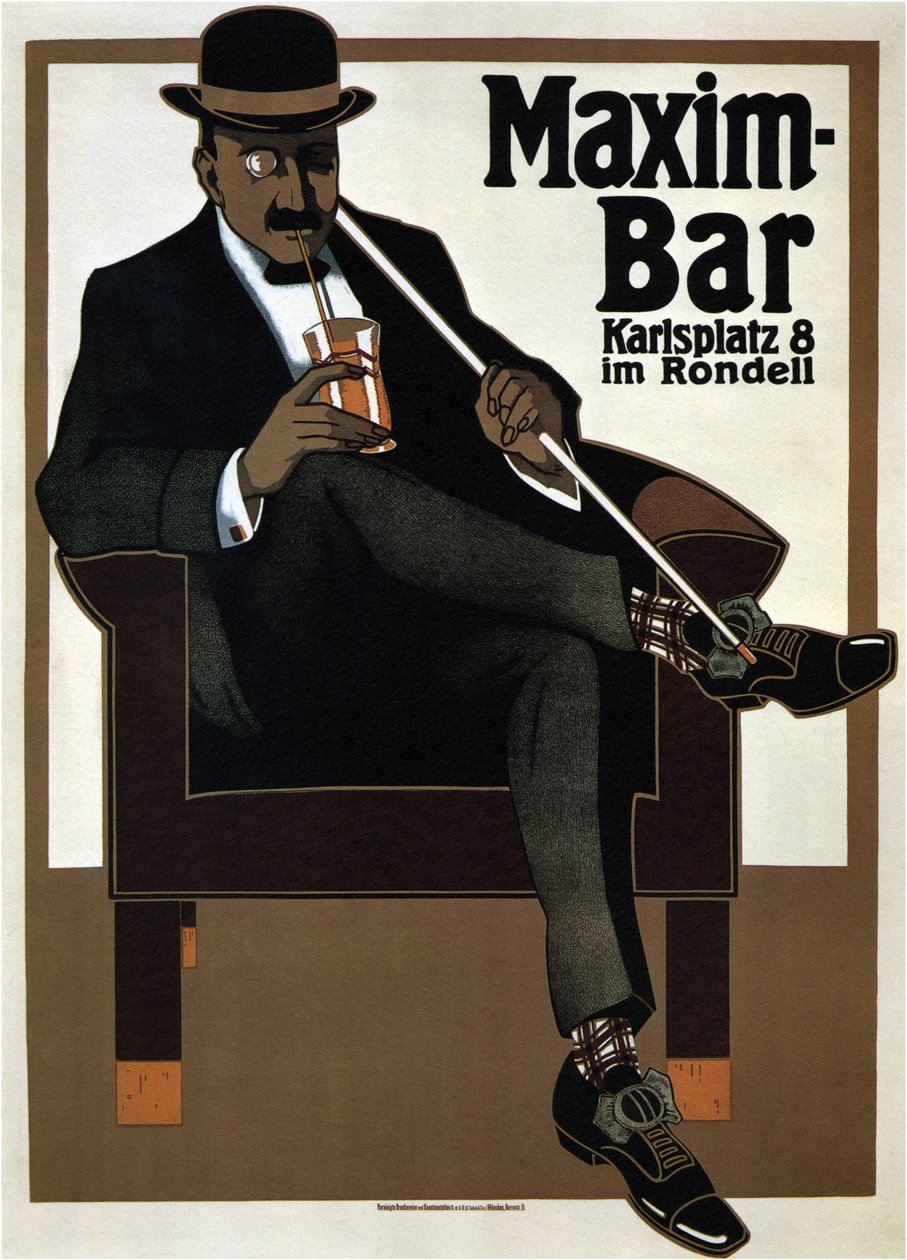 Maxim Bar, 1907 tekijältä Hans Rudi Erdt