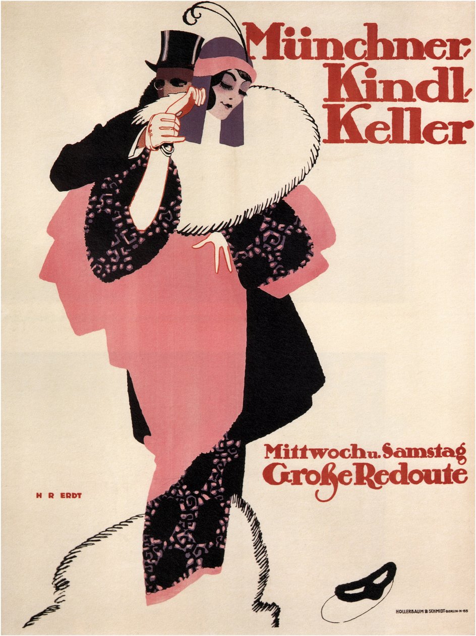 München Kindl Keller, 1913 tekijältä Hans Rudi Erdt