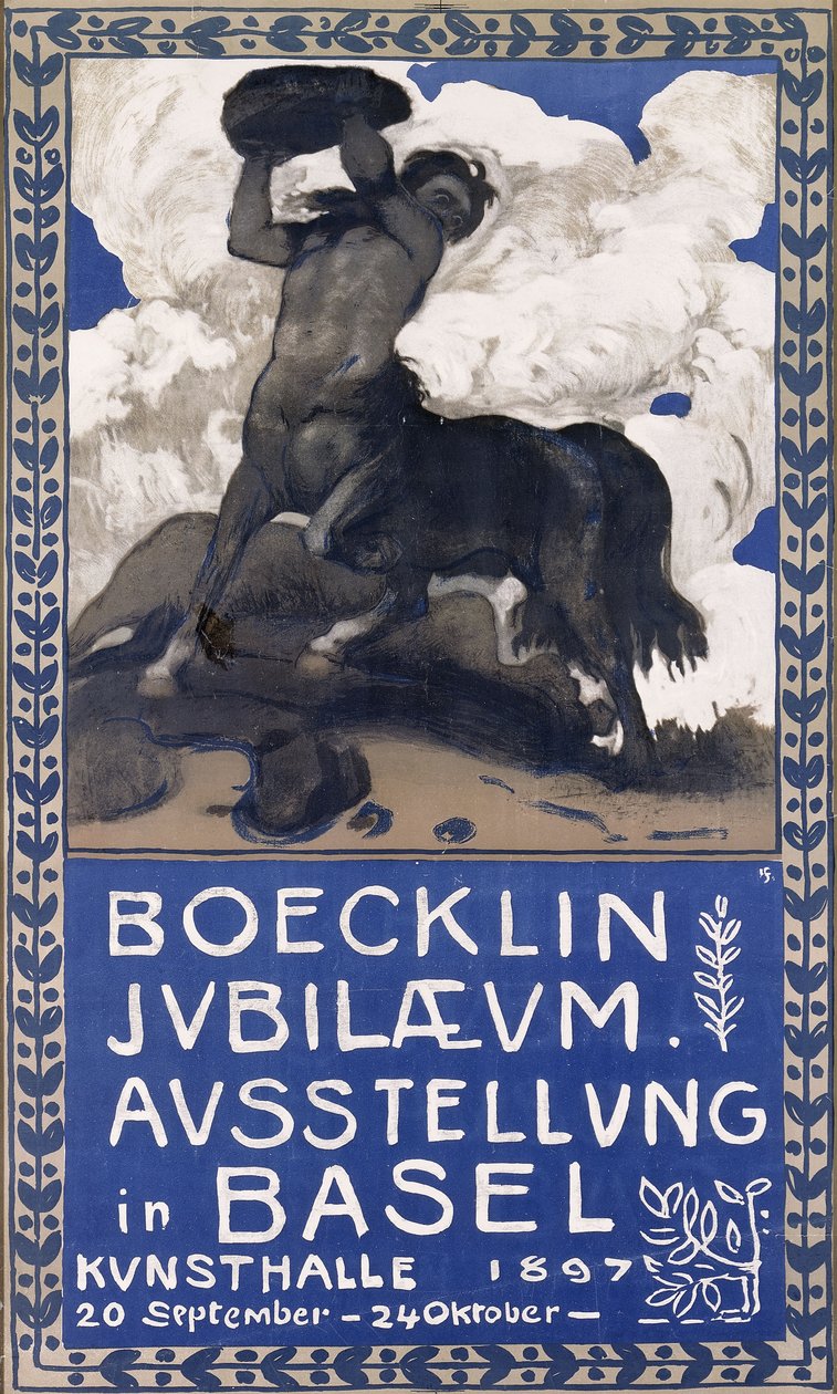 Boecklin Jubilaeum, 1897 tekijältä Hans Sandreuter