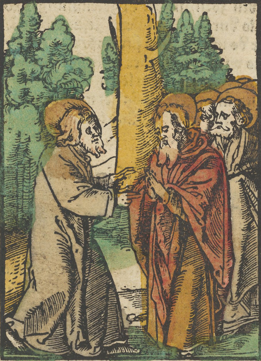 Kristus opettaa opetuslapsia, 1, Das Plenarium, 1517. tekijältä Hans Schäufelein the Elder