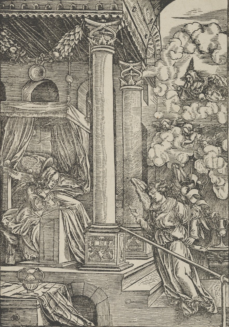 Ilmoitus. tekijältä Hans Schäufelein the Elder