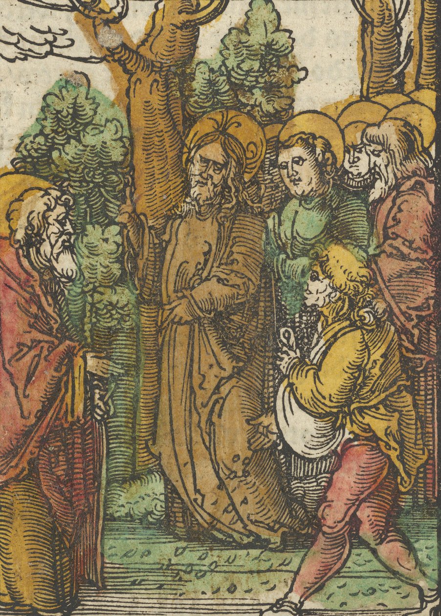 Vertaus kylväjästä ja rikkakasveista, Das Plenarium, 1517. tekijältä Hans Schäufelein the Elder