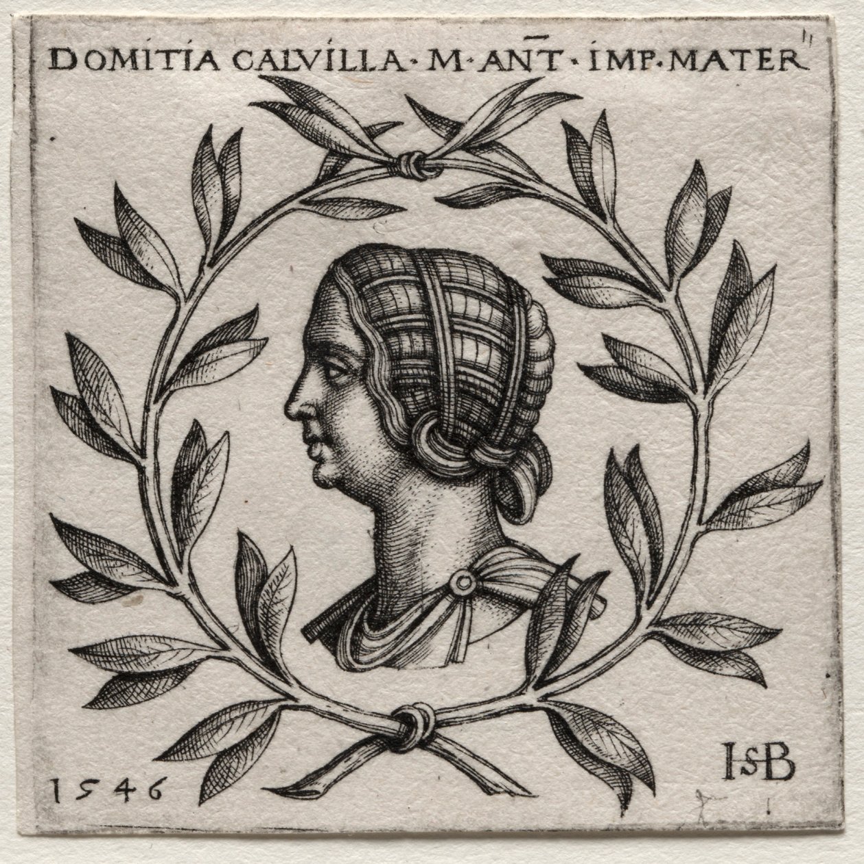 Domitia Calvilla, 1546. tekijältä Hans Sebald Beham