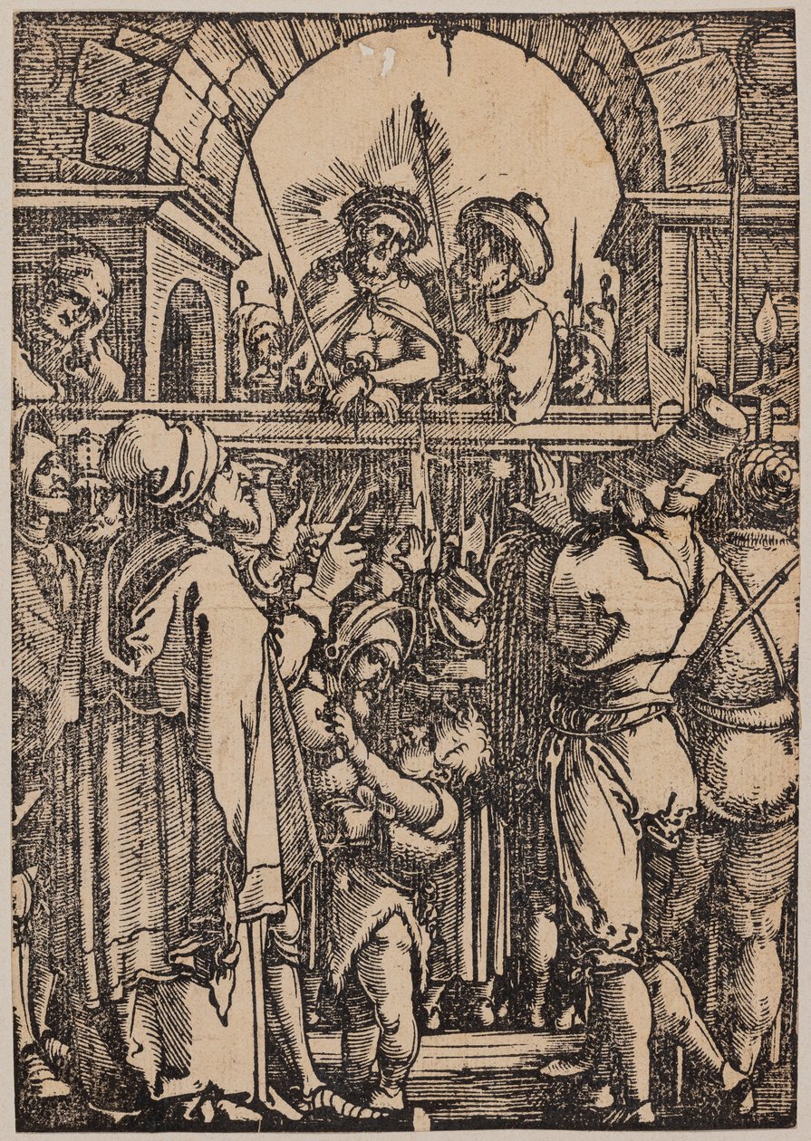 Kristus esitetään kansalle (Ecce homo) tekijältä Hans Sebald Beham