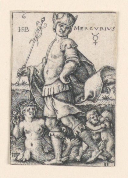 Mercury, The Seven Planetsista tekijältä Hans Sebald Beham