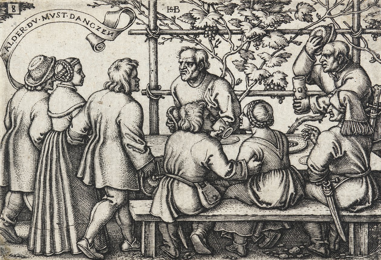 Talonpoikien juhla tekijältä Hans Sebald Beham