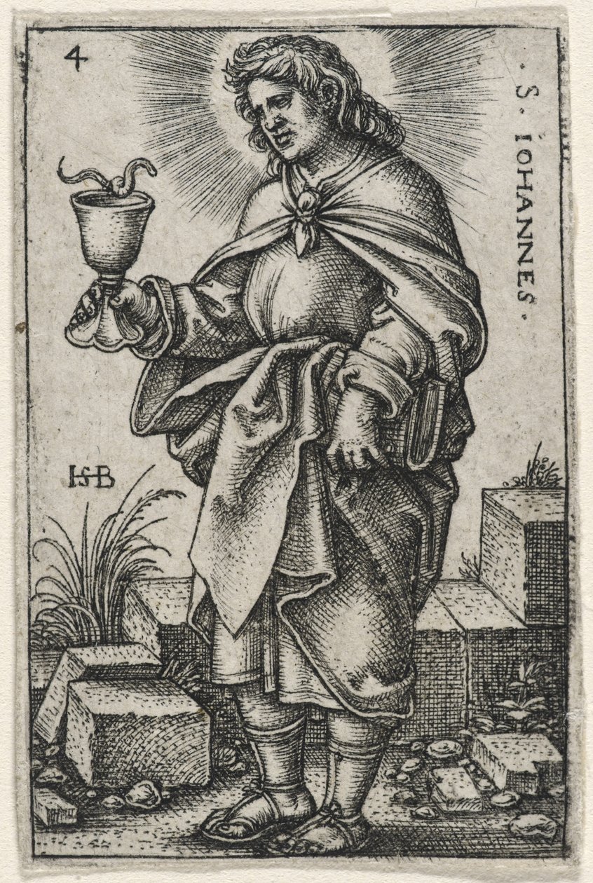 St. John, 1541-46 tekijältä Hans Sebald Beham