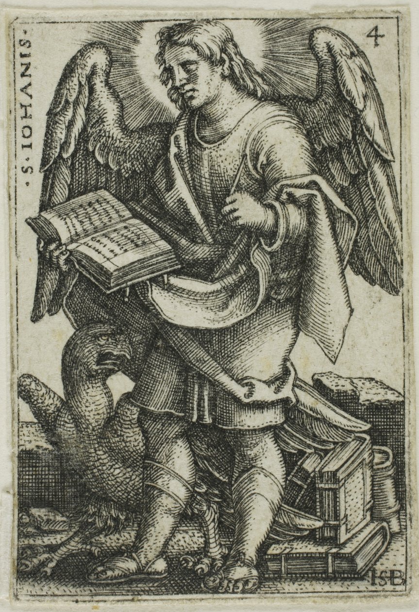 St. John, neljästä evankelistasta tekijältä Hans Sebald Beham