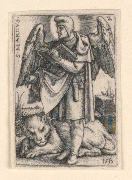 St. Mark, neljästä evankelistasta tekijältä Hans Sebald Beham