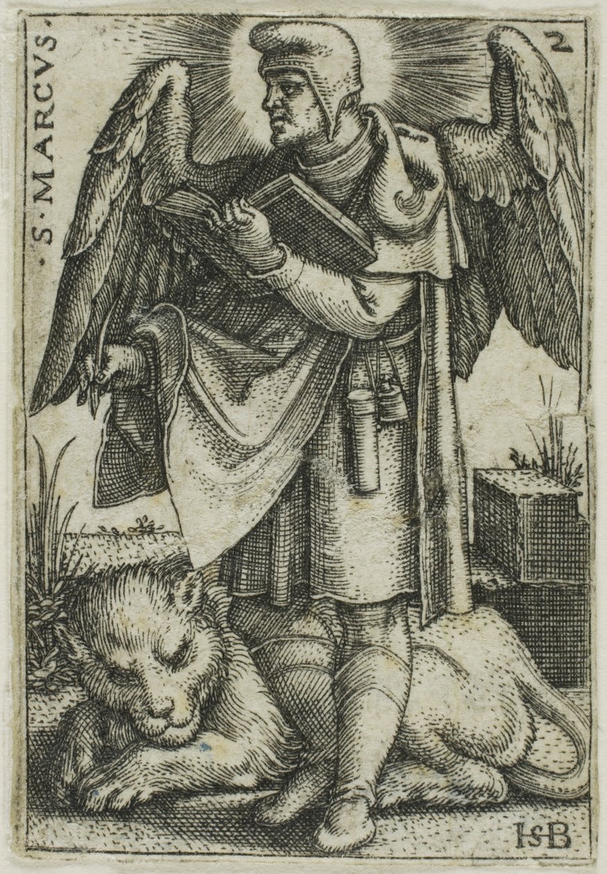 St. Mark, neljästä evankelistasta tekijältä Hans Sebald Beham