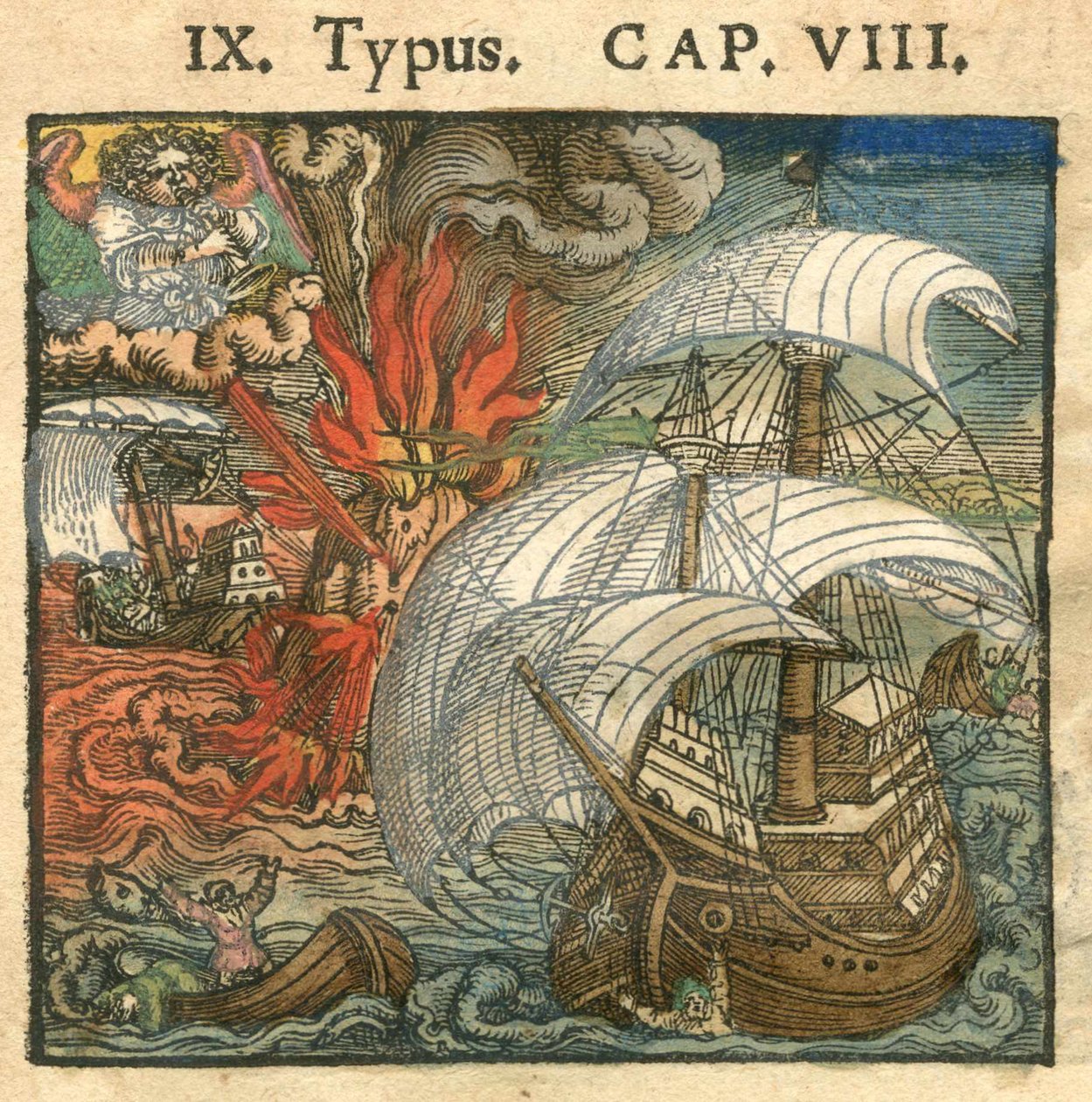 Vedenpaisumus, 1540 tekijältä Hans Sebald Beham