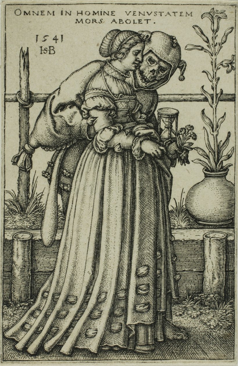 Lady ja kuolema tekijältä Hans Sebald Beham