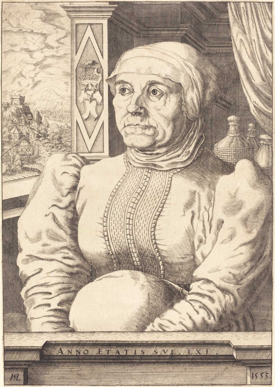 Felicitas von Eckh Freyberg, 1553. tekijältä Hans Sebald Lautensack