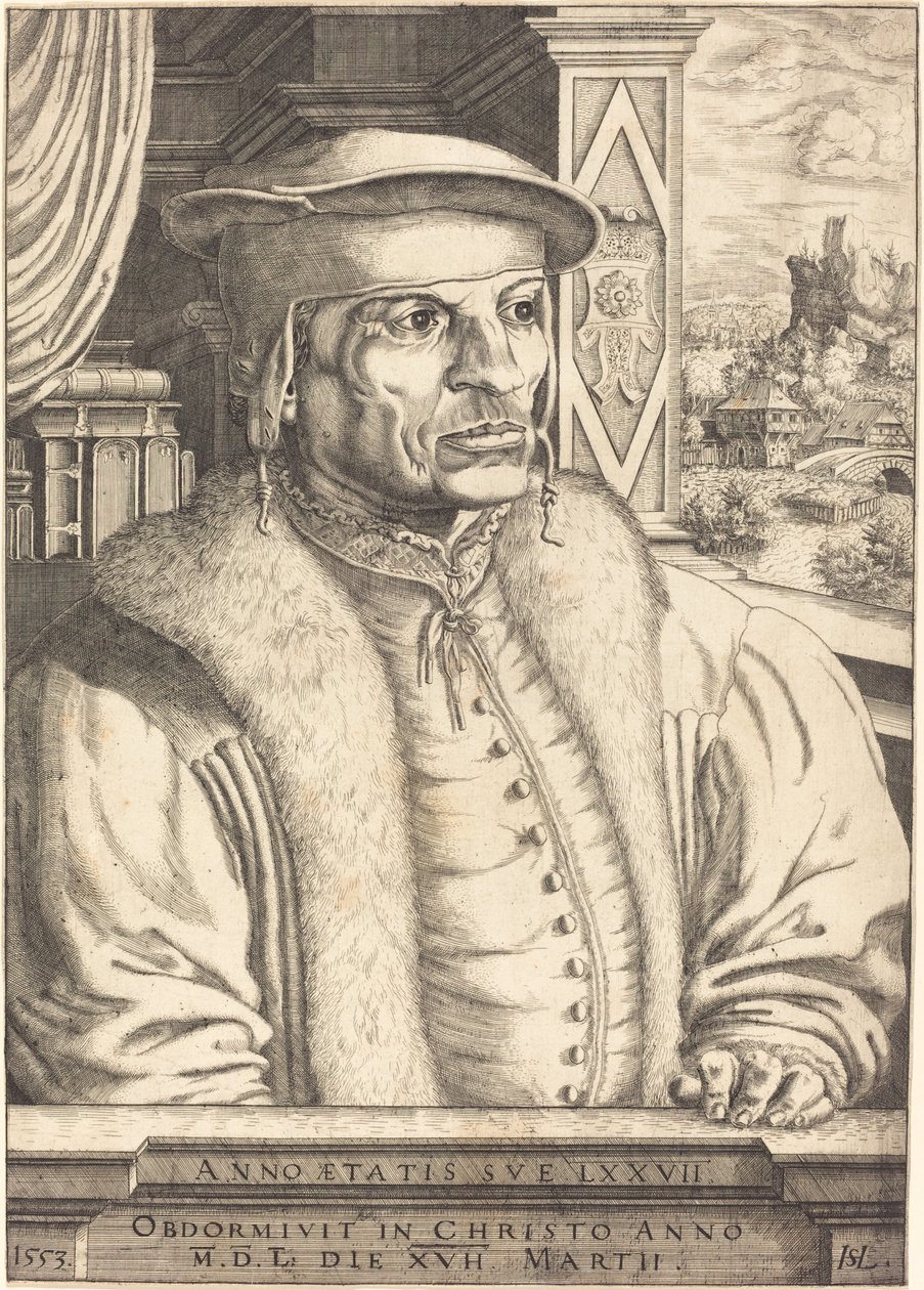 Leonard of Eckh, 1553. tekijältä Hans Sebald Lautensack