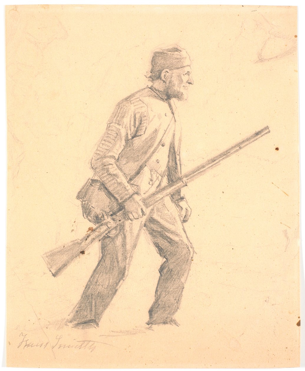 Salametsästys, opiskelu tekijältä Hans Smidth