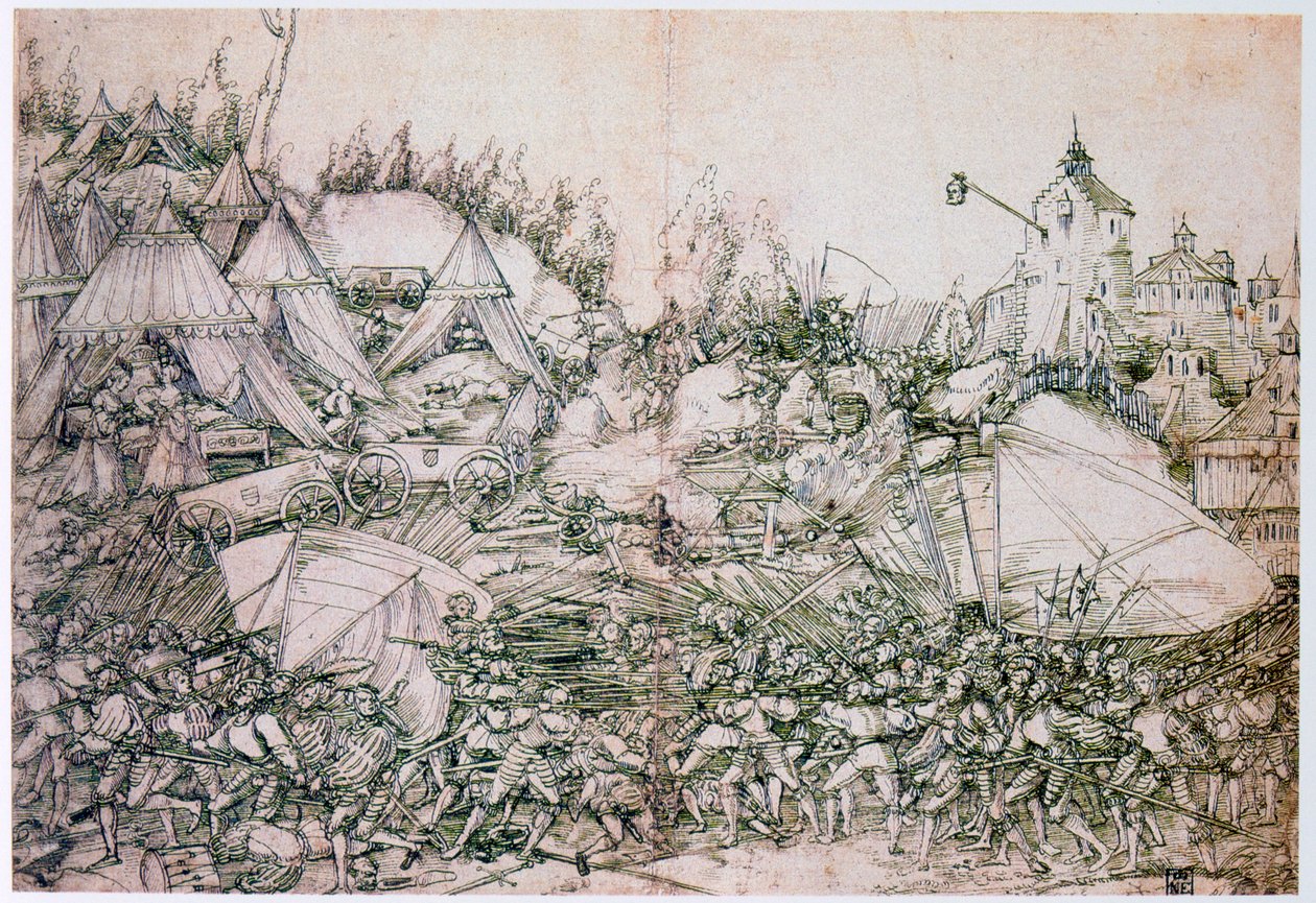 "Judithin ja Holofernesin historia", 1500-luku tekijältä Hans Springinlee