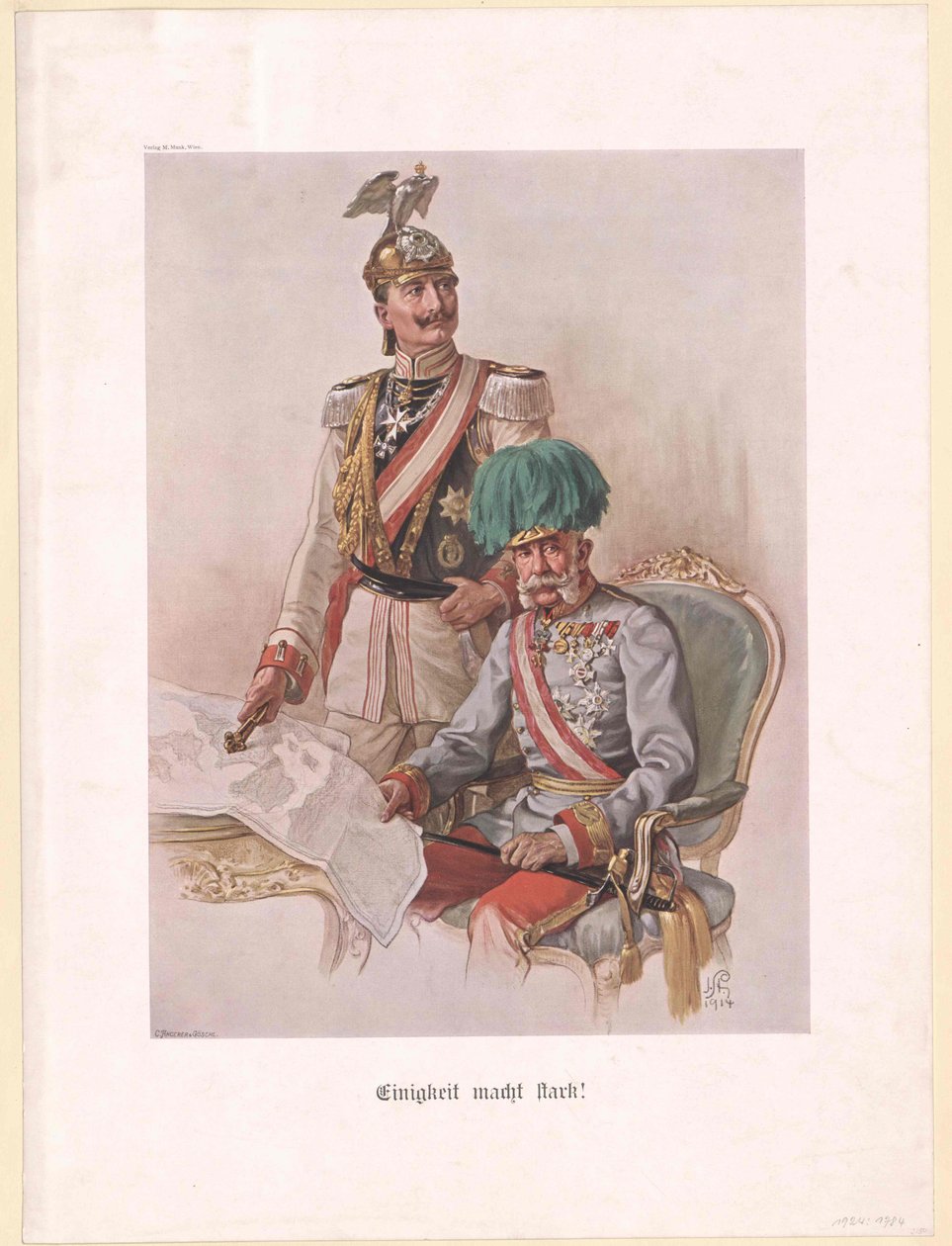 Itävallan keisari Franz Joseph I tekijältä Hans Stalzer