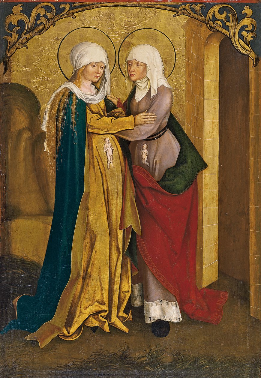 Vierailu, c. 1505 tekijältä Hans Strüb