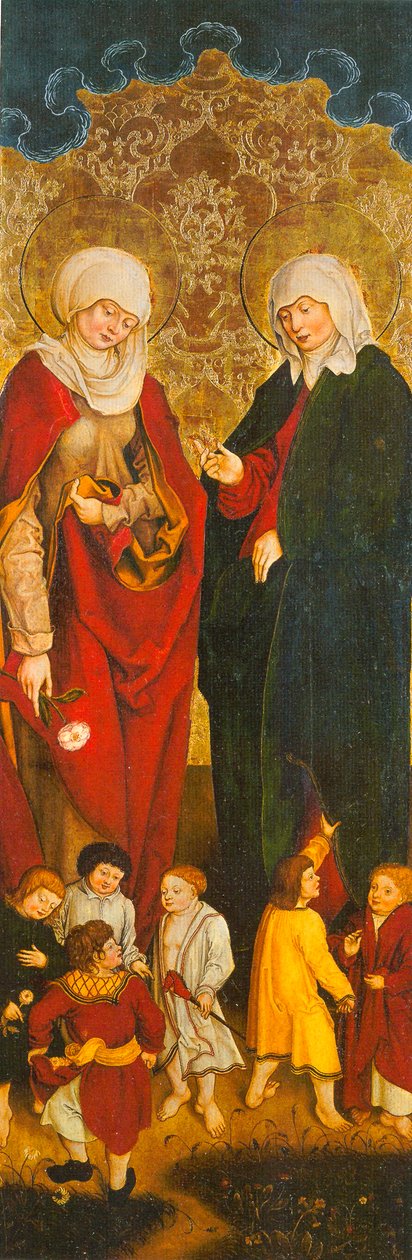 Saksa: Maria Salome und Maria Cleophae Maria Salome und Maria Cleophae Maria Salome und Maria Cleophae tekijältä Hans und Jakob Strüb